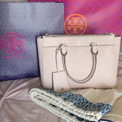 Tory Burch Pink Tote Bag