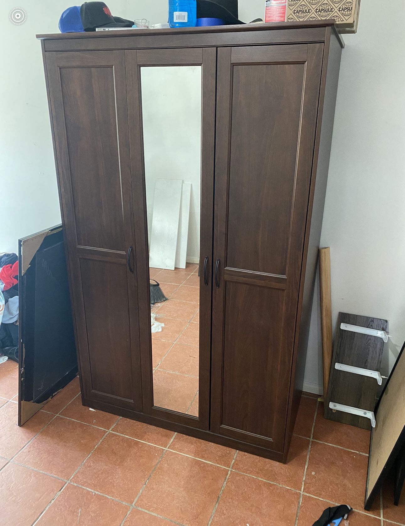 Songesand Ikea Wardrobe, brown