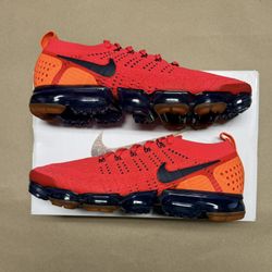 Nike Air Vapormax Flyknit 2 Red Orbit men’s size 12.5 running shoes Rare!