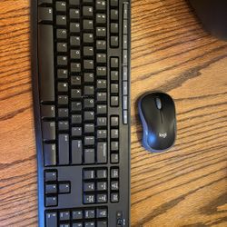Wireless Mouse And Keyboard Logi Brand
