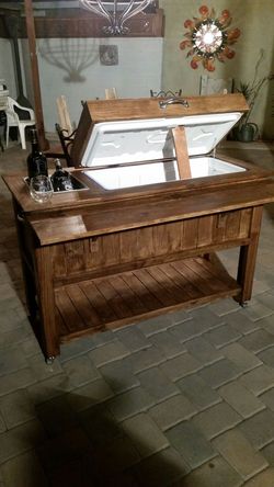 Wood cooler