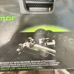 Hilmor tubing bender with reverse