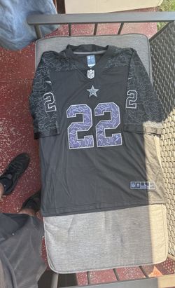 Emmit Smith Black Dallas Cowboys RFLCTV Limted jersey edition
