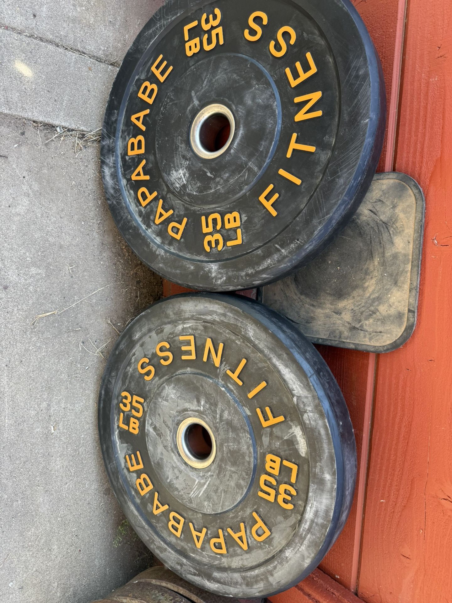 Olympic 35 Lbs Bumper Plates