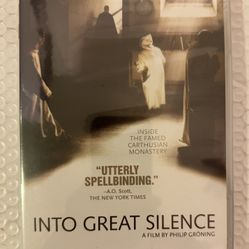 Into Great Silence , Tow Disc Set DVDs, Brand, New, And Sealed