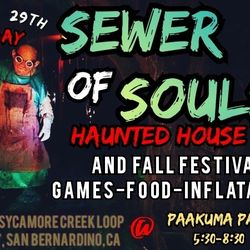 HAUNTED HOUSE AND FESTIVAL OCT 29TH 