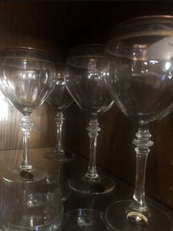 Set of 4 Long juice glasses