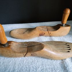 Marshal Field Wooden Shoe Stretchers - Vintage