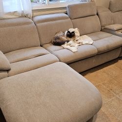 Raymour 4 Peice Sectional Sofa