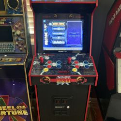  Arcade 1Up Mortal Kombat II 2 Midway Deluxe 3/4 scale Arcade Cabinet