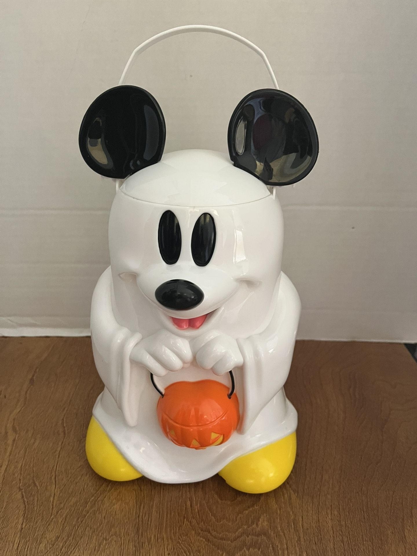 2012 Disneyland Mickey Mouse Ghost Halloween Popcorn Bucket