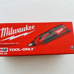 Milwaukee M12 (2460-20) - 12V Li-Ion Cordless Rotary Tool (Tool Only)