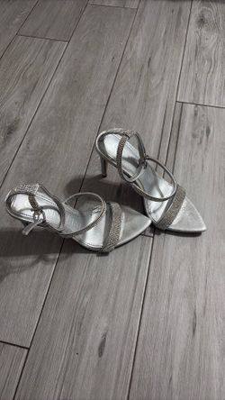Silver heels