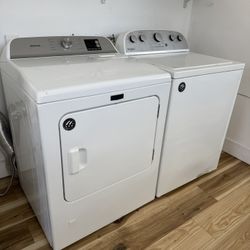 Washer & Gas Dryer.
