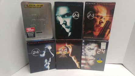 24 Seasons 1 2 3 4 5 6. 1-6 DVD