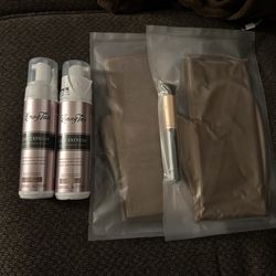 Self Tanner And Gloves