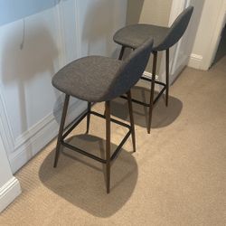 Small Gray Bar Stools