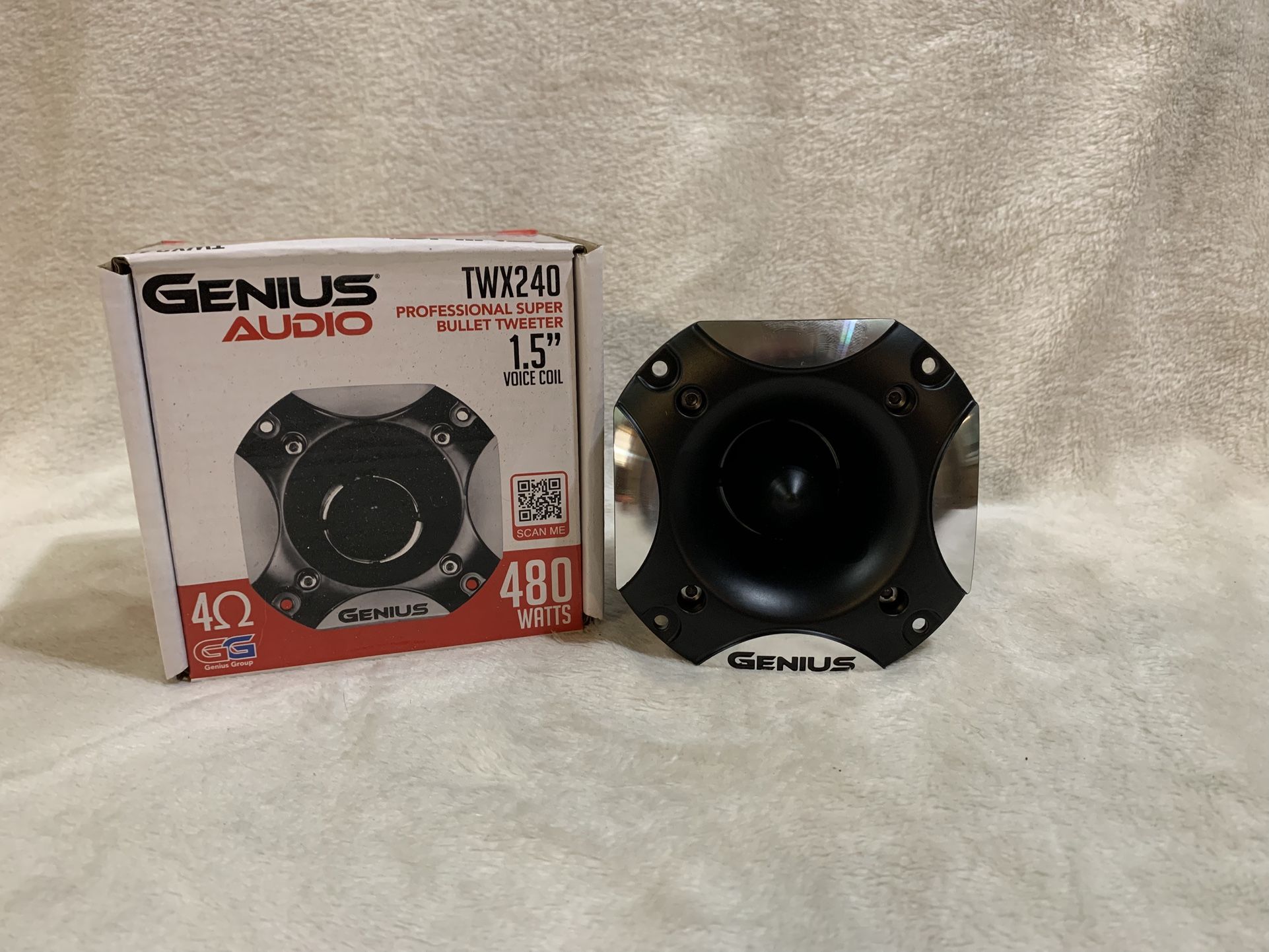 New Genius Audio 4” Aluminum Bullet Tweeter $40 Each  