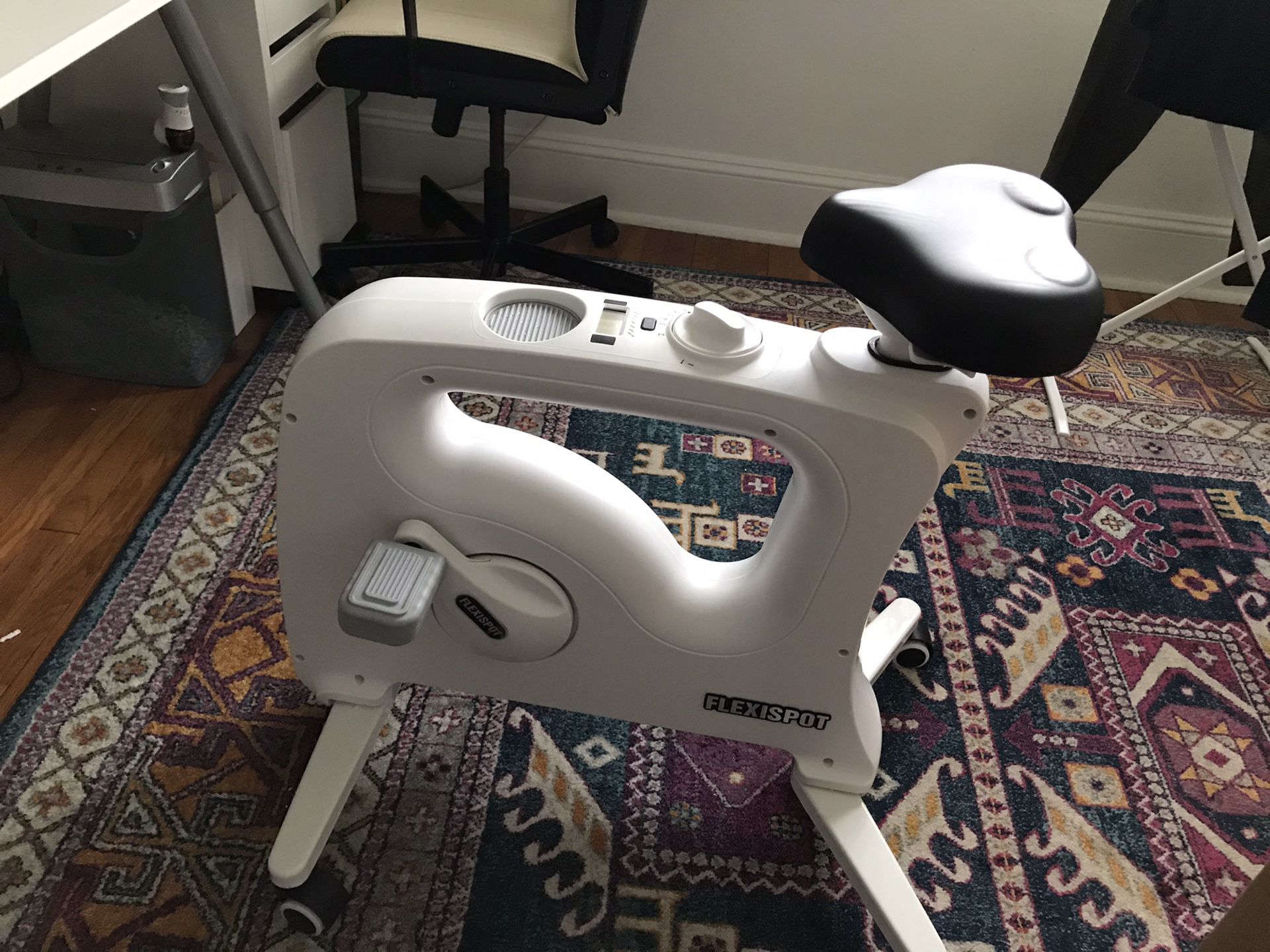 Flexispot Adjustable Exercise Bike Desk Standing Desk Cycle