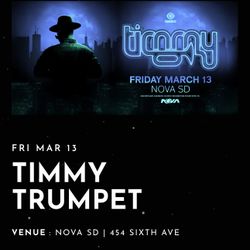 Timmy Trumpet Concert @ the Nova