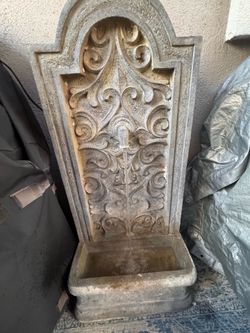 Water Fountain Not Concrete
