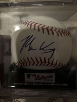 Matt kemp autograph