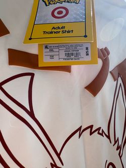Pokémon Adult Trainer Shirt XXL