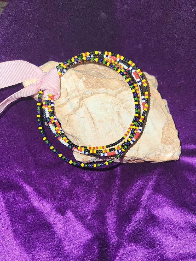 African Tribal Bead Bracelets