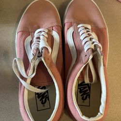Pink Vans Women’s 8.5 Brand New 