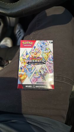 Pokémon Scarlet & Violet Prismatic Evolutions Booster Bundle
