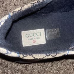 Navy Blue Men’s Gucci Shoes 