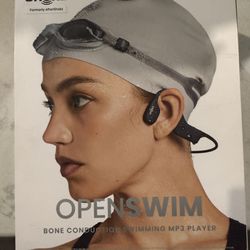 Shokz OpenSwim—bone conduction MP3 player