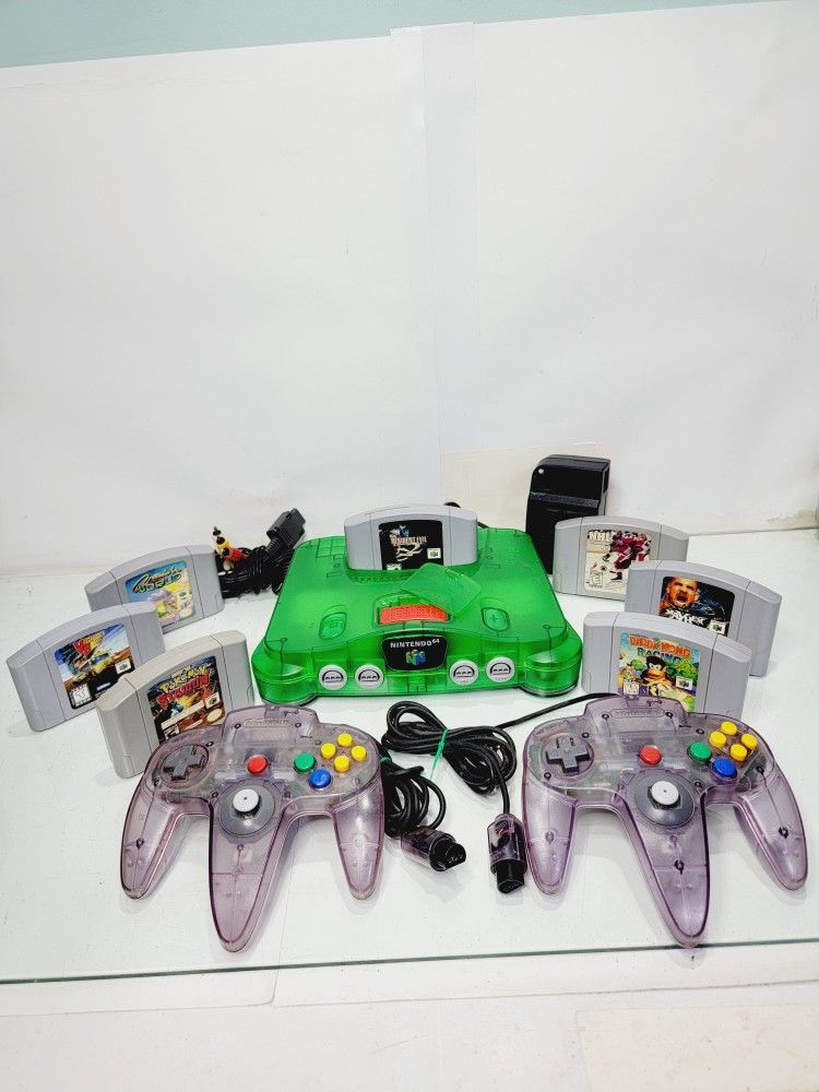 Nintendo 64 Junglee Green