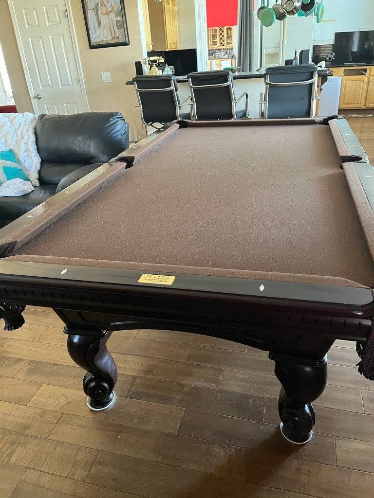 Fischer pool sale table