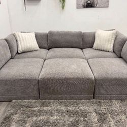 Thomasville Sectional Couch Modular - Free Delivery 