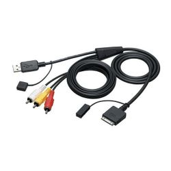 JVC KSU30 USB AUDIO VIDEO CABLE FOR IPOD & IPHONE