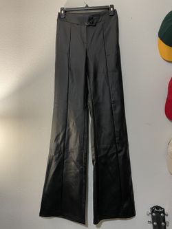 Fashion Nova Faux Leather Dress Pants