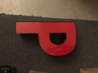Outdoor sign letters for sale