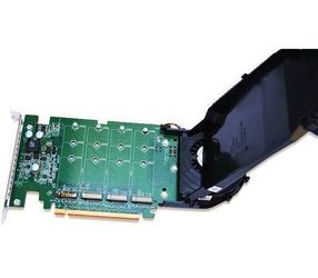Dell Ultra-Speed Drive Quad NVMe M.2 PCIe x16 SSD Advanced Card