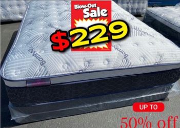 King Oasis Thermal Comfort Europillow Top 12inch Matres!!