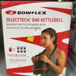 Bowflex Selecttech 840 Kettlebell Adjustable Weight 