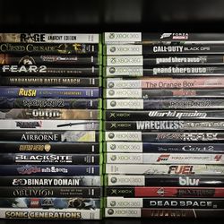 Xbox and Xbox 360 games - prices vary