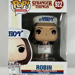 Funko Pop Stranger Things Robin 922 Netflix Scoops Ahoy vinyl figure