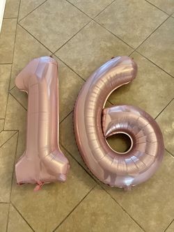 Pink Balloons Number 16
