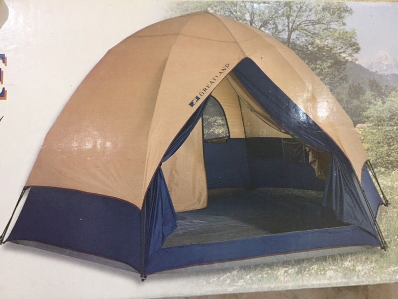 Insta set 2 room dome tent with cover