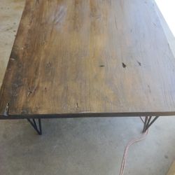 Wood Stained Coffee Table 