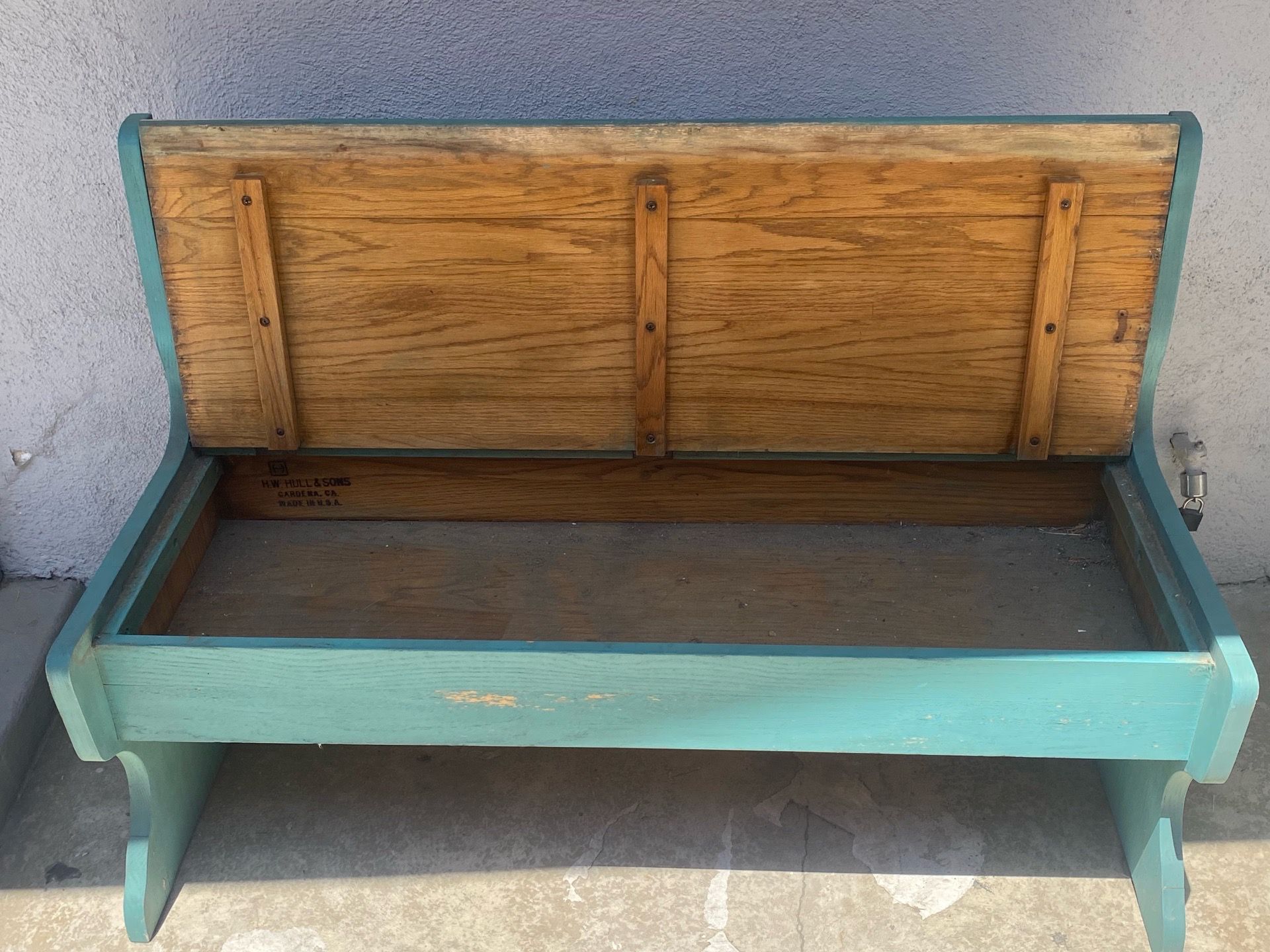 Wood Bench