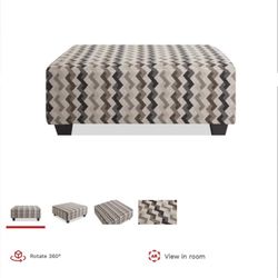 Two Piece Sectional Couch With Ottoman 