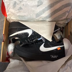 NIKE AIR FORCE 1 LOW ( Off White Black White )