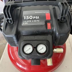 Porter Cable Air Compressor 6Gal 150psi
